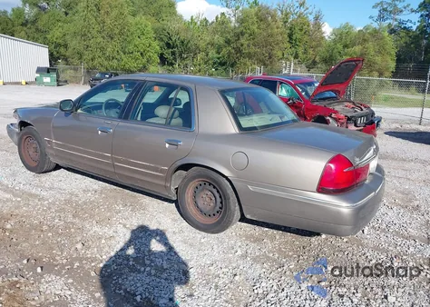 2001 Mercury Grand Marquis Gs from USA, damaged, VIN 2MEFM74WX1X708618